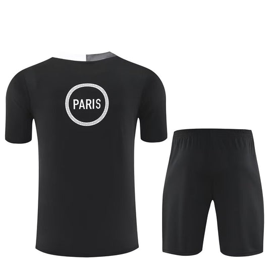 PSG Paris Training Fans Kits Black Football Jersey 2025/2026 (Kids And Man )