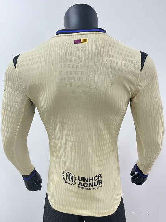 Barcelona Away Long Player Football Jersey 2025/2026
