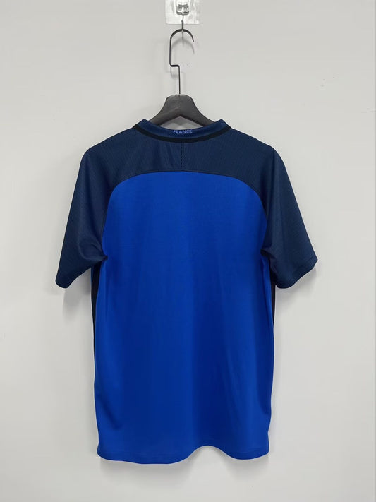 Retro France Home Football Jersey 2016