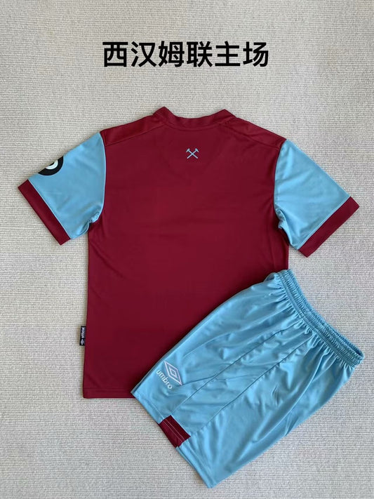 West Ham United Home Kids Football Jersey 2023/2024