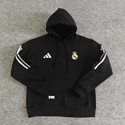 Real Madrid Hoodie Black Blue Green Red Grey White Jacket Tracksuit Football Jersey 2025/2026