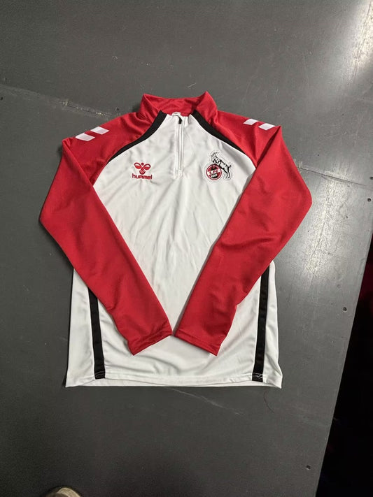 FC Koln Training Tracksuit White Football Jersey 2025/2026