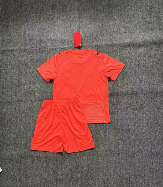 Manchester City Goalkeeper Kids Football Jersey 2025/2026
