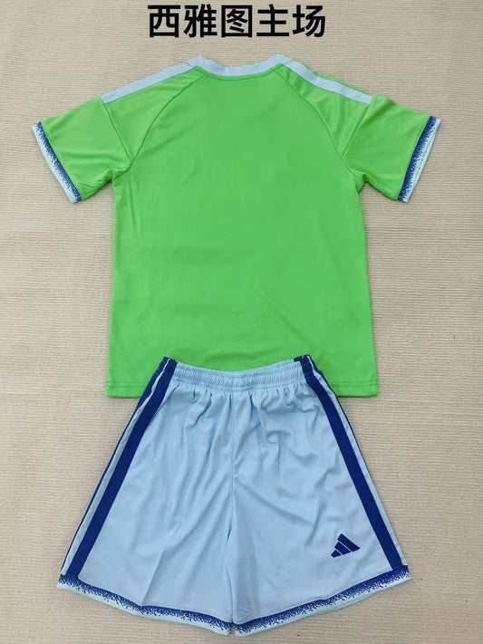 Seattle Home With Pants Sets (Kids Man 16-2XL) Fans Football Jersey 2026/2027