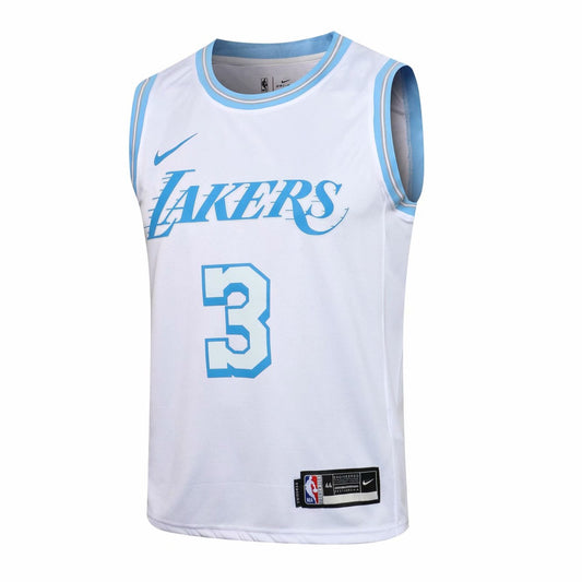 NBA Laker White Davis No.3