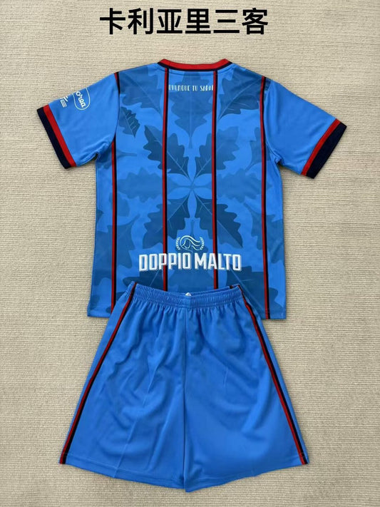 Cagliari Calcio Third Fans Football Jersey Quality Football Jersey Have Kids (16-2XL) 2025/2026