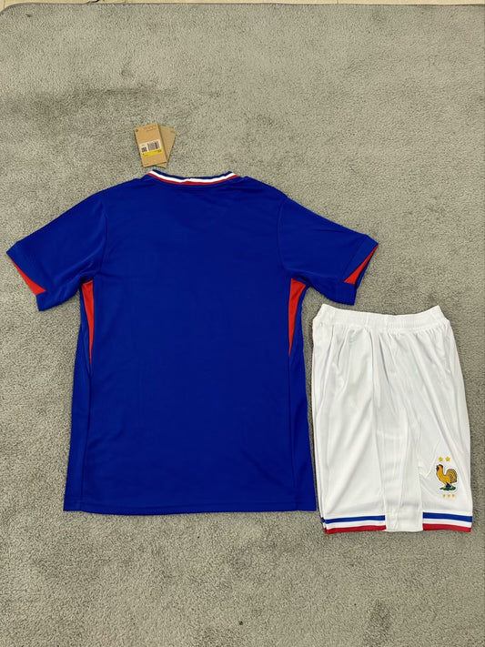 France Home Fans Suit Football Jersey 2024/2025