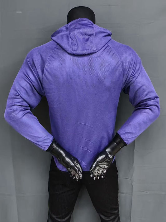 France Windbreaker Purple Football Jersey 2026/2027
