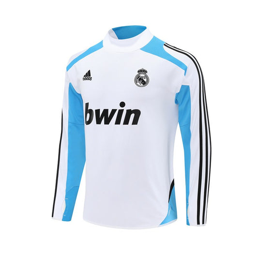 Retro Real Madrid Training Tracksuit White 2012/2013