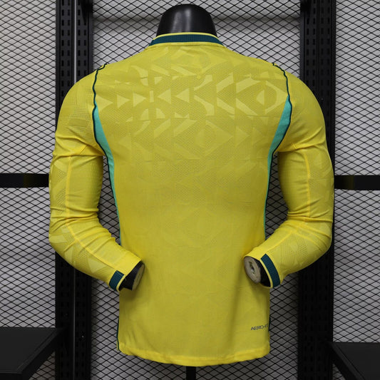 Brazil Home Long Player Football Jersey 2026/2027