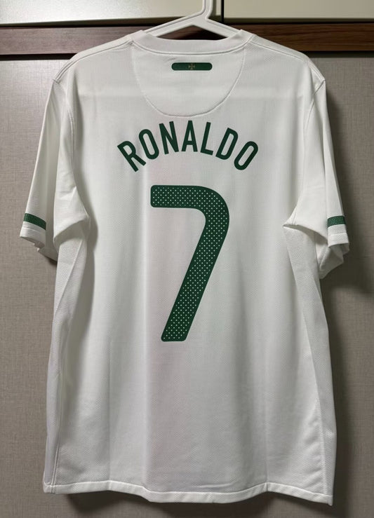 Retro Portugal Away Football Jersey 2010