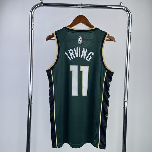 Boston Celtics City Edition Green #11 IRVING NBA Jerseys 2023