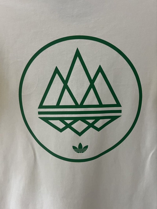 Celtic Adidas Clover T-shirt Beige Fans Football Jersey 2025/2026