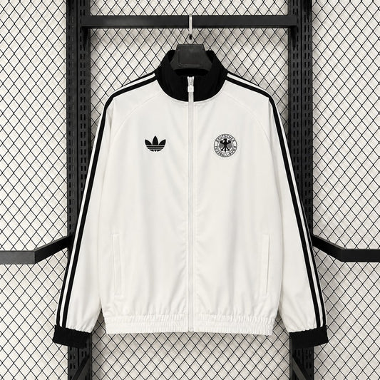 Retro Germany Windbreaker Wihte Football Jersey 2026/2027