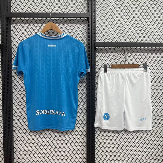Napoli Home Fans Football Jersey Kids 2025/2026