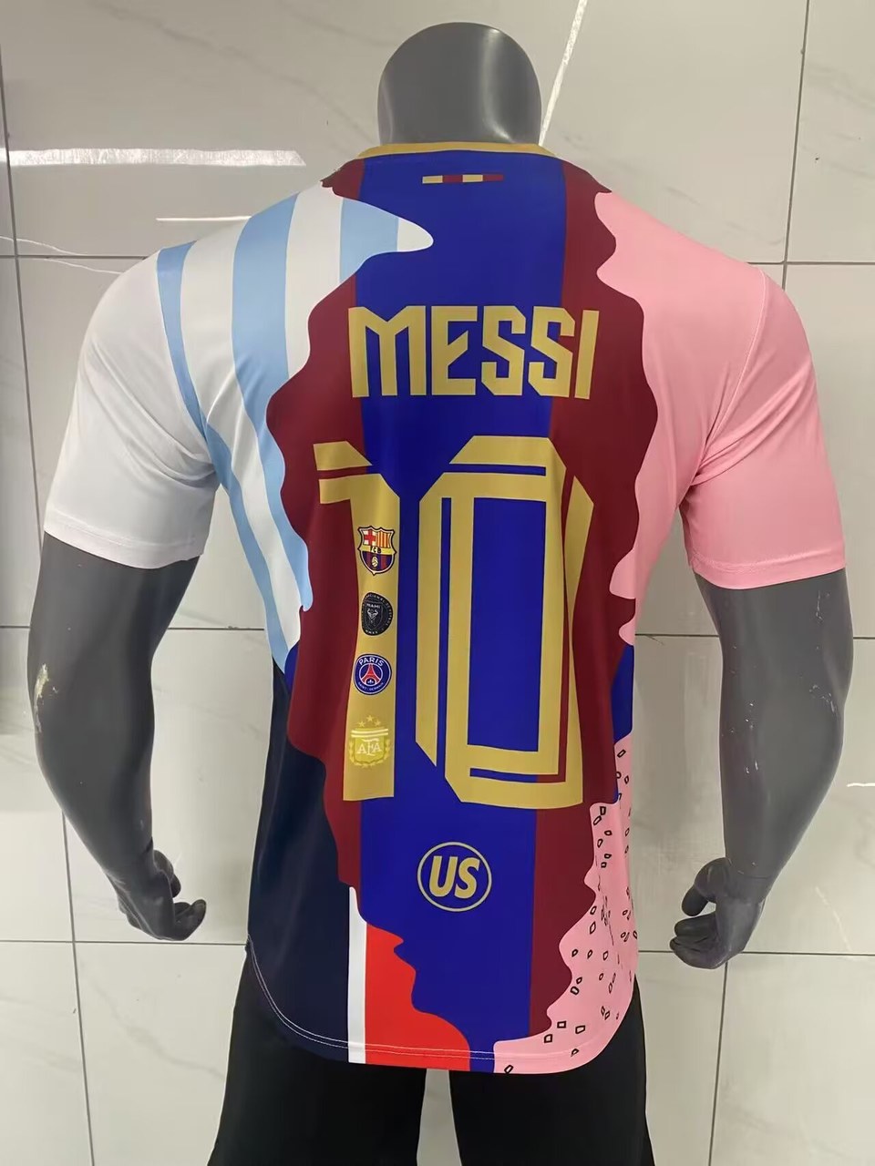 Barcelona Messi#10 Commemorative Edition Fans Football Jersey 2025/2026