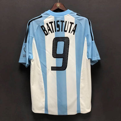 Retro Argentina Home Football Jersey 2002