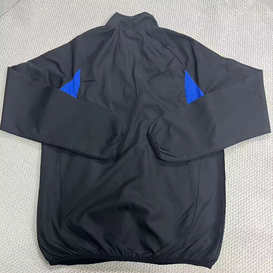 Real Madrid Windbreaker Black Football Jersey 2025/2026