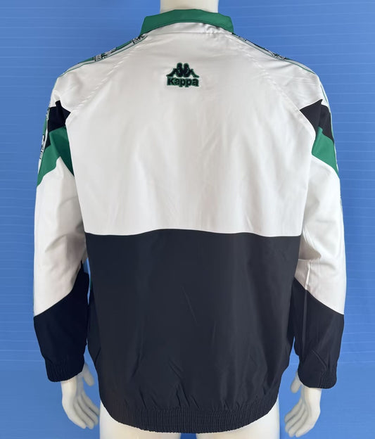 Betis Windbreaker White Green Football Jersey 1996/1997