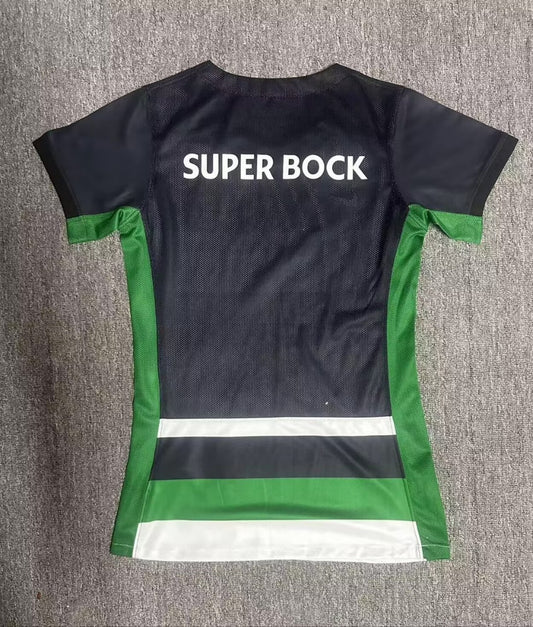 Sporting Lisbon Home Women Fans Football Jersey 2024/2025