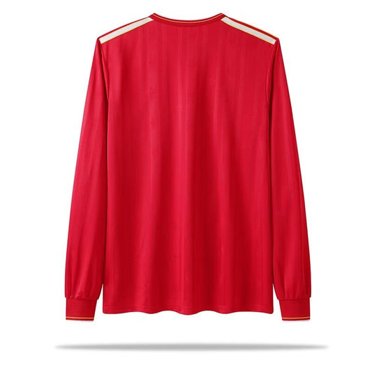 Retro Liverpool Long Home Football Jersey 1985/1986