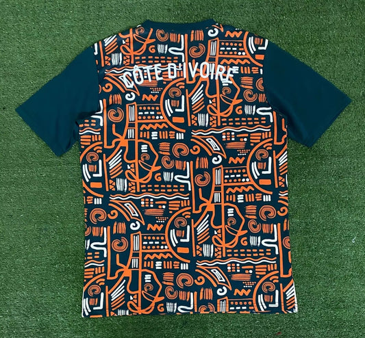 Ivory Coast Training Clothes Fans Football Jersey 2024/2025