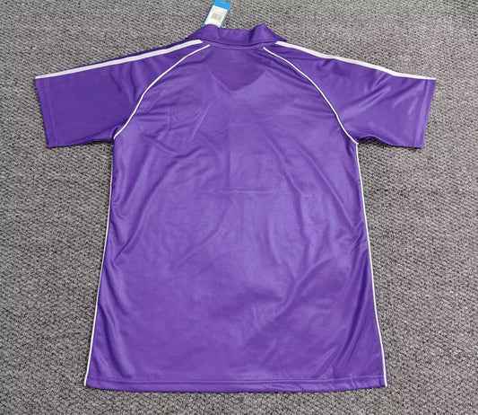 Retro Real Madrid Away Fans Purple Football Jersey 1984/1985
