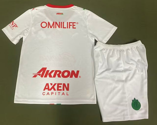 Chivas (Guadalajara ) Away Kids Football Jersey 2025/2026