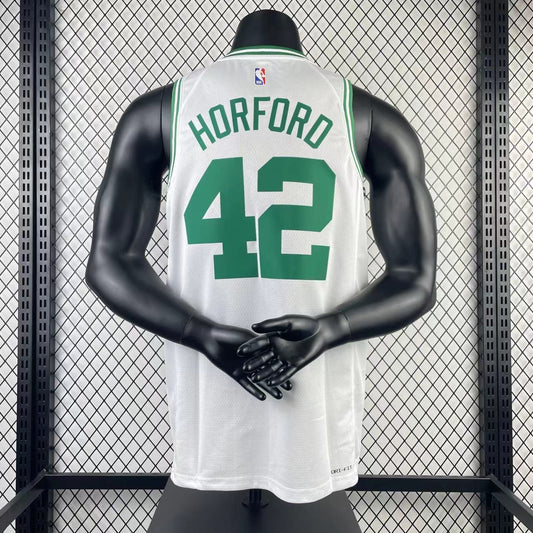 Boston Celtics White #42 HORFORD NBA Jerseys 2023
