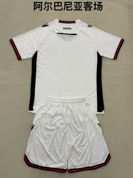 Albania Away Fans Kits Football Jersey 2025/2026 (Kids And Man )