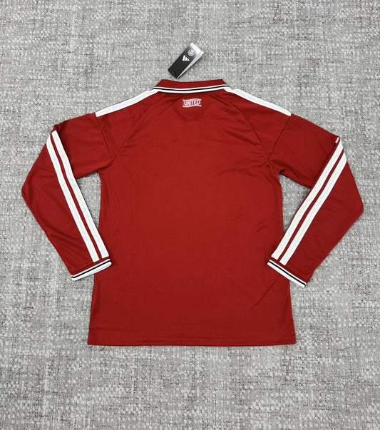 Manchester United Home Long Sleeve Fans Football Jersey 2026/2027 (S-5XL)
