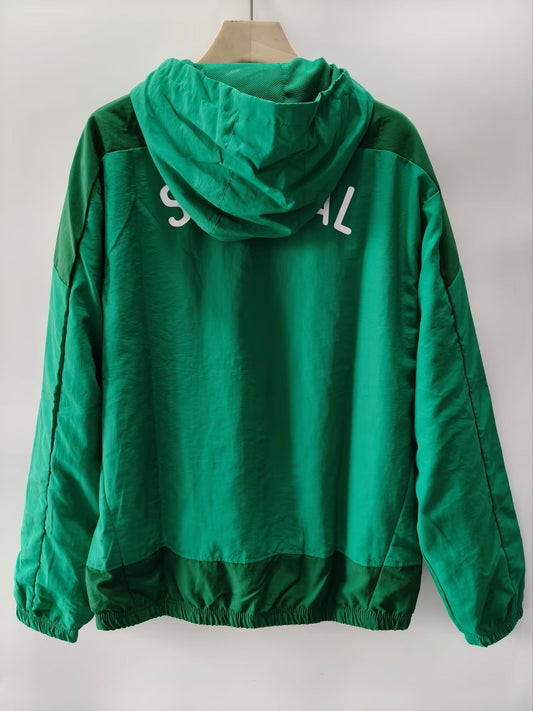 Senegal Windbreaker Green Football Jersey 2026/2027