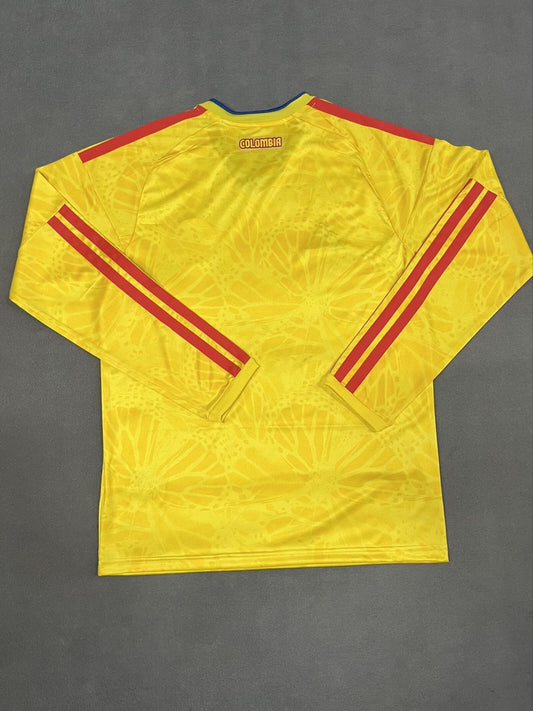 Colombia Home Long Fans Football Jersey 2026/2027