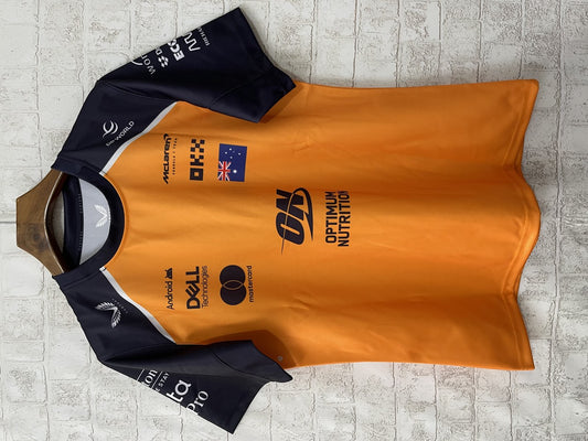 F1 McLaren Orange Short Sleeve Racing Suit 2025