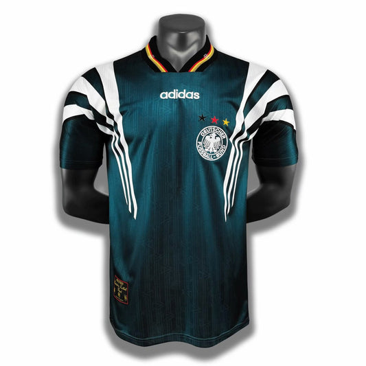 Retro Germany Away 1996 Football Jersey