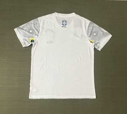 Brazil Jesus White Goddess Fans Football Jersey 2025/2026