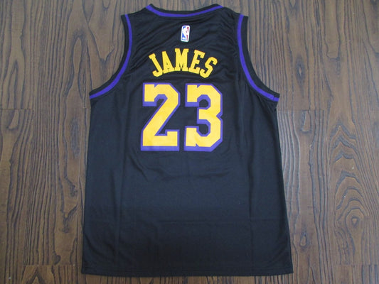 NBA New Laker Latin 23 James Black