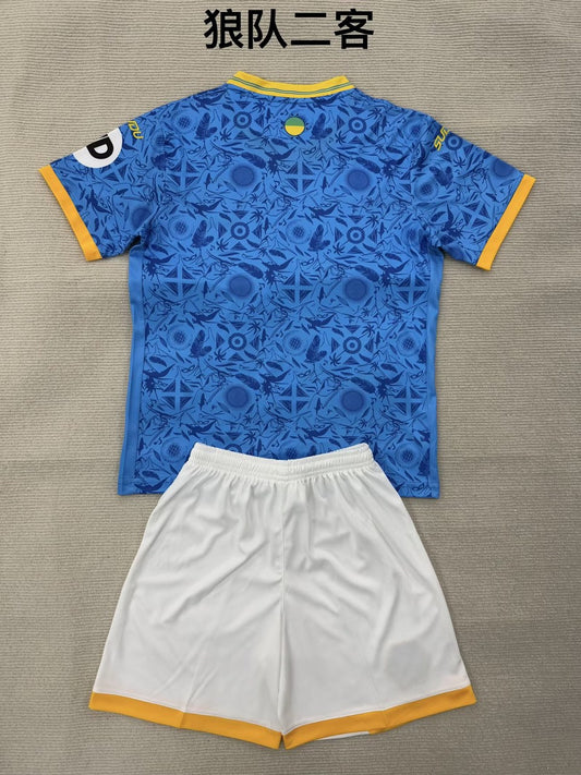 Wolverhampton Wanderers Third Away Fans (Kids And Man) Football Jersey 2025/2026