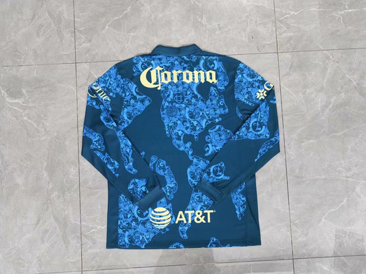 Club America Away Long Sleeves Fans Football Jersey 2024/2025