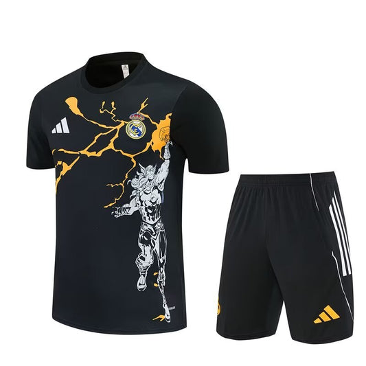 Real Madrid Training Black With Pants Sets (16-2XL) Football Jersey 2026/2027