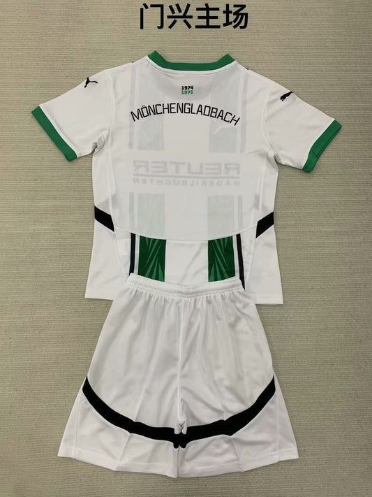 Monchengladbach Home Kids Football Jersey 2024/2025