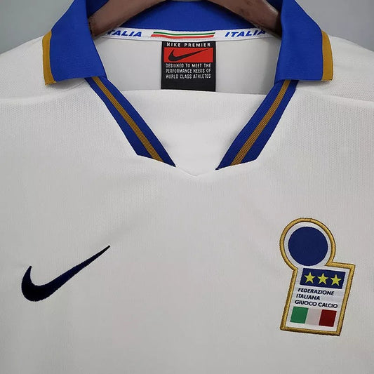 Retro Italy Away Football Jersey 1996