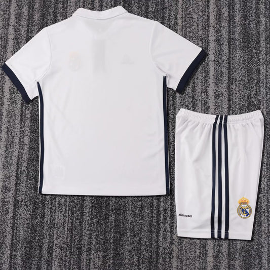 Retro Real Madrid Home Kids 2016/2017