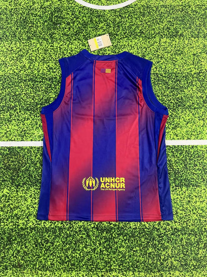 Barcelona Vest Home Fans （无广告） Football Jersey 2025/2026