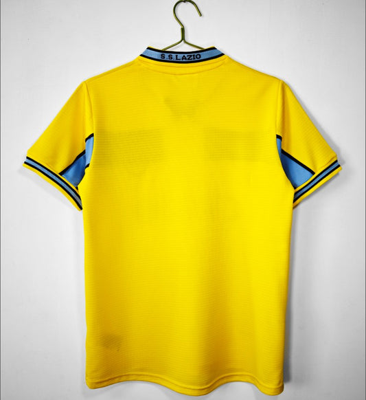 Retro Lazio Away Yollow Football Jersey 1998