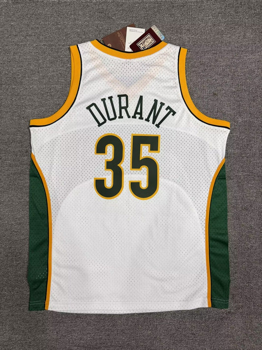 SONICS Retro White #35 DURANT NBA Jerseys 2026