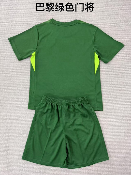 PSG Paris Goalkeeper Green Fans (Kids And Man) Football Jersey 2025/2026