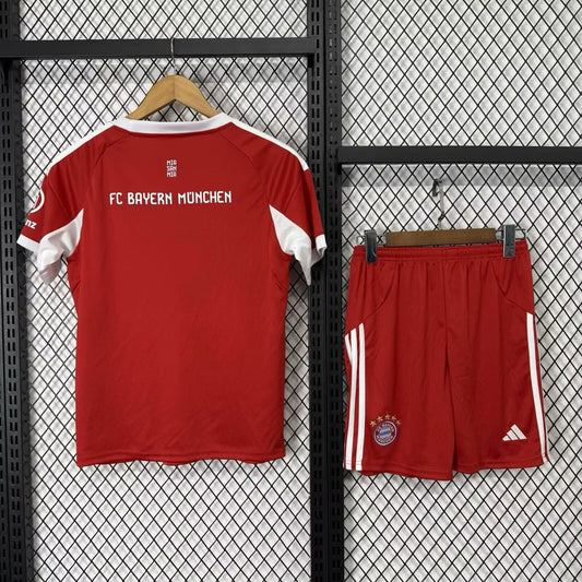 Bayern Munich Home With Pants Sets Fans Football Jersey 2025/2026