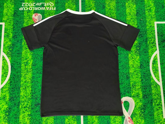 Adidas Clover T-shirt Black Fans Football Jersey 2025/2026