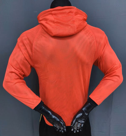 Netherlands Windbreaker Orange Football Jersey 2026/2027